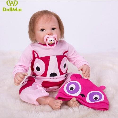 Real reborn babies dolls toys for child 50cm silicone reborn baby doll super ture looking newborn bebe girl reborn