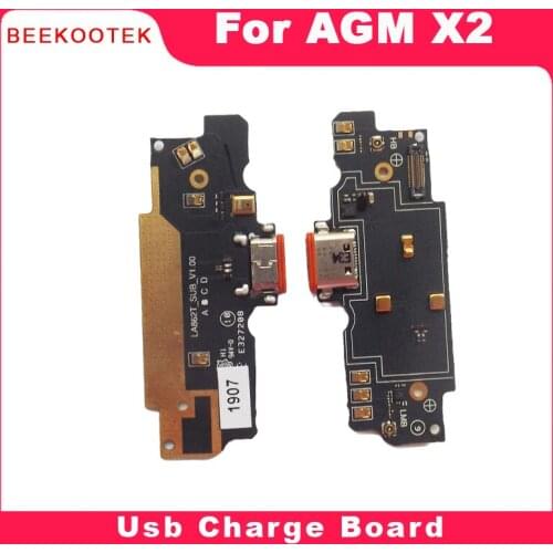 BEEKOOTEK New Original AGM X2 USB Plug Charge Board USB Charger Plug Board Module For MANN X2 Smartphone