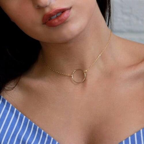 New Multilevel Tassels Leaf Sequins Circle Chain Clavicle Necklace Collares Bijoux For Women Jewelry Choker Girl Gift