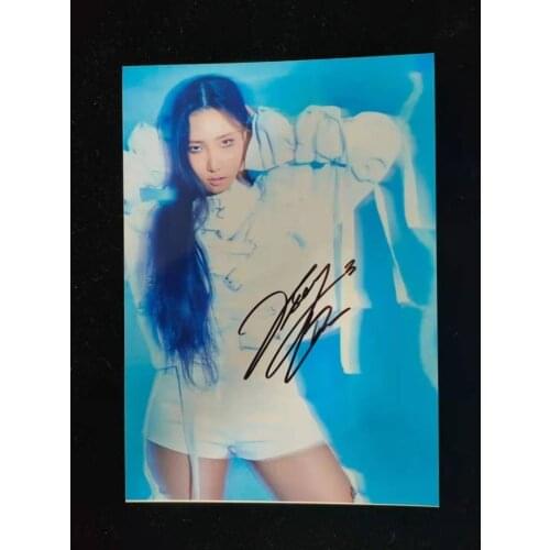 MAMAMOO Hwa Sa Autographed Original Photo Signed Picture K-POP Gifts Collection 5*7 INCH 062021