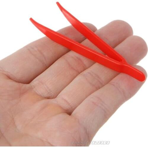 10pcs Plastic Anti-static Tweezer Tweezers Heat Resistant Maintenance Repair Tool F25 21 Dropshipping
