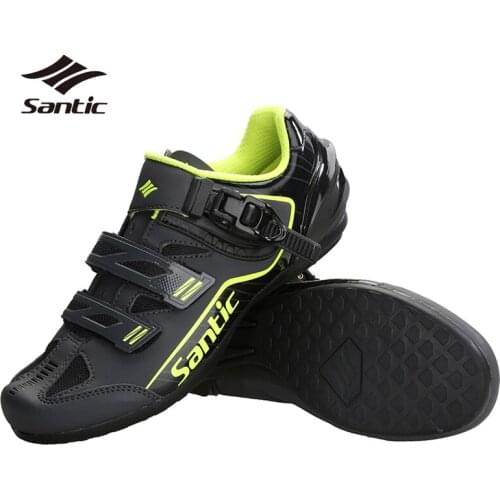 Santic Professional Road Bike Shoes Men Unlocked Rubber Mountain Cycling Shoes 2018 Breathable Bicycle Shoes Zapatillas Ciclismo