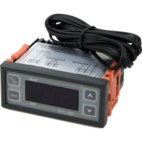 STC-200 temperature controller AC 220V 110V AC/DC 24V 12V