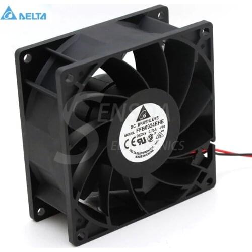 For delta FFB0924EHE 9cm 90mm 9238 9038 DC 24V 0.75A inverter server Cooling Fan