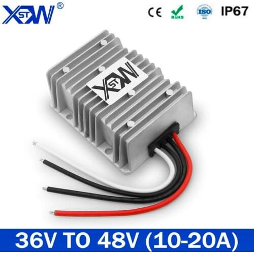 High Efficiency DC DC 36V to 48V 10A 15A 20A Step Up Boost Converter 48volt DC Transfomer CE RoHS For Solar Car DC Converter