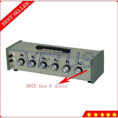 1~1111110 Megaohm Range ZX97E 6 Dials Resistance Decade Box with DC Bridges Resistor Decade Box