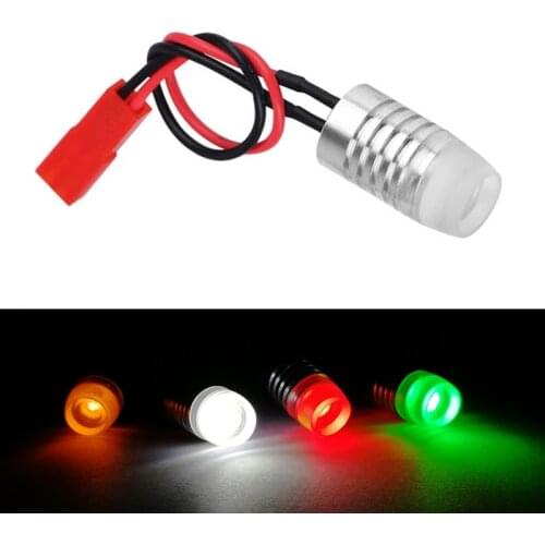1.5W Super Bright 12V LED Light Signal Searchlight with JST Plug for RC Drone Quadcopter Fixed-wing Aircraft Part