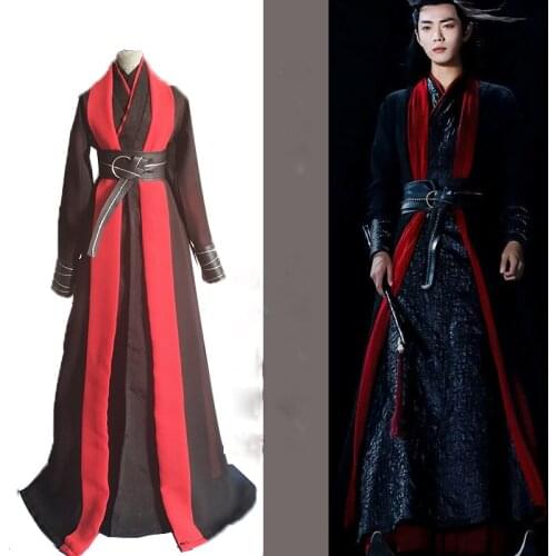 1/6 Figure Doll OB27 1/4 1/3 BJD Clothes Ancient Costume Hanfu Dress Samurai Outfit For BJD/SD ID75 Strong Uncle 80cm Doll B0246