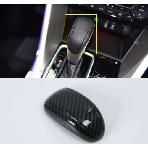 For Mitsubishi Eclipse Cross 2018 2019 2020 accessories ABS Plastic Interior Gear Shift Head Cover Decoration TrimCar Styling