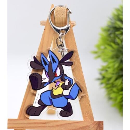 Anime Keychain WL0709 Acrylic Cartoon Keyring Accessories