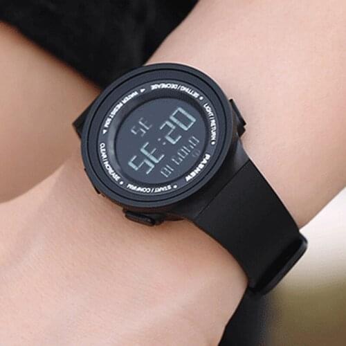 2021 PASNEW Top Brand Watch Men Led Digital Watches Men Multifunction Electronic Wristwatches Waterproof Swim Sports Watches Men