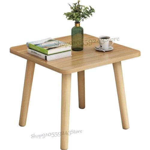 Sofa Side Table Corner Table Living Room Small Apartment Simple Nordic Coffee Table Bedroom Pattern Mini Sofa Side Table Small S