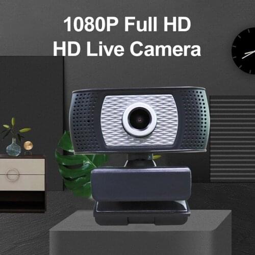 High-definition 1080P HD USB Drive-free Computer Camera Manual Focus Online Class Live Video With Internal Digital Microphone
