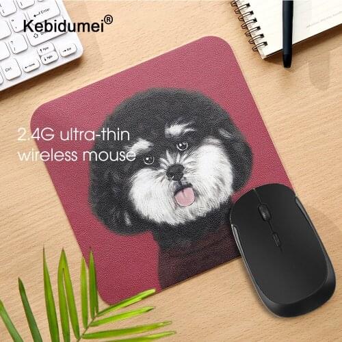 Kebidumei New USB Thin Optical Wireless Mouse 2.4G Receiver Super Slim Mouse For Computer PC Laptop Desktop Accessories