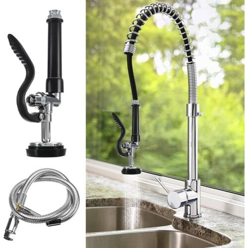 Commercial Restaurant Pre-Rinse Kitchen Faucet Tap Sprayer Spray Head With