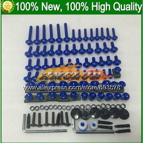 Fairing bolts full screw kit For KAWASAKI NINJA ZXR400 1991 1992 1993 ZXR-400 ZXR 400 1994 1995 1996 CL11 Nuts bolt screws Nut