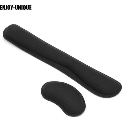 Keyboard Mouse Pad Wrist Rest Pad Keyboard Hand Pad Keyboard Pillow Support with Memory Foam for Computer Laptop