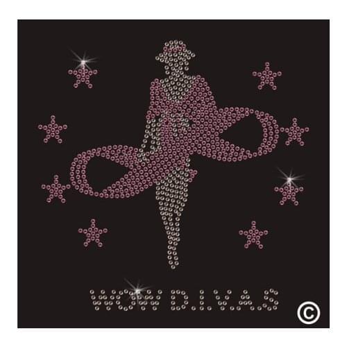 Beauty girl strass applique hot fix motif iron on crystal transfers design hot fix rhinestone designs iron on transfer patches