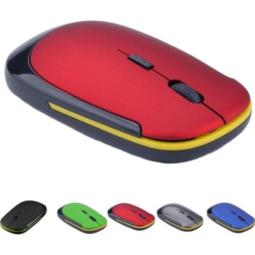 Hot Mini 2.4Ghz Draadloze Muis 1600Dpi Verstelbare Pc Computer Notebook Muizen Draadloze Werk Optische Muis