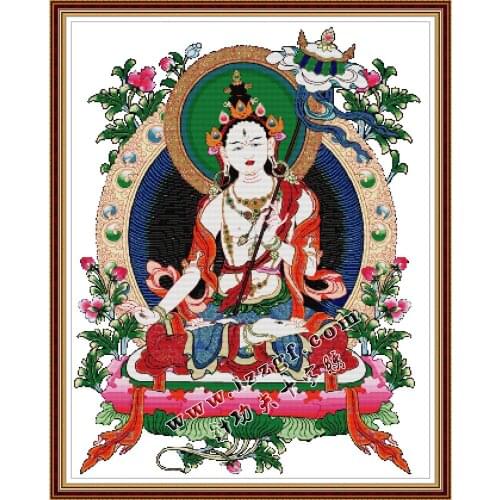 Everlasting Love Thang-Ga Ecological Cotton Chinese Cross Stitch Kit DIY 11CT 14CT Stampted Wedding Home Decoration