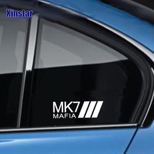 KK car windows sticker for Volkswagen VW Golf6 MK1 MK2 MK3 MK4 MK5 MK6 MK7 GOLF1 GOLF2 GOLF3 GOLF4 GOLF5 GOLF7