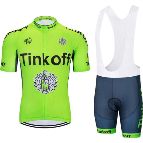 NEW Tinkoff Professional Team Riding Cycling jersey sports suit tops pants Womens breathable outdoor short sleeve sportswear MTB