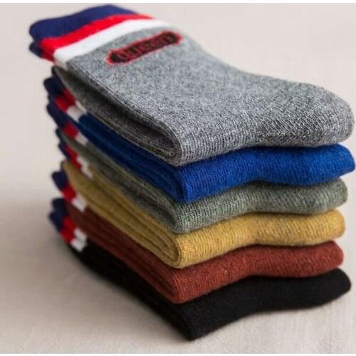 Made In Genke Factory Spring New Red White Double Stripes Custom Letter Long Socks Unisex Cotton Crew Sock