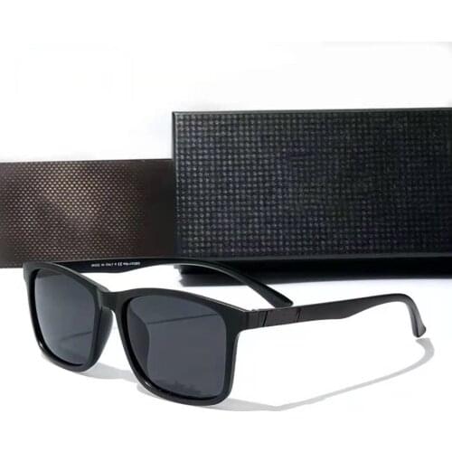 Classic Square TR90 Polarized Sunglasses Men Fashion Retro Colorful Eyewear Outdoor Sports Driving Glasses UV400 Gafas De Sol