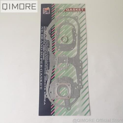 Complete Engine Gasket Set for 2 stroke 90cc Scooter Moped ATV Minarelli 1E50QMF JOG90 4DM Polaris 90 Keeway Hurricane 90