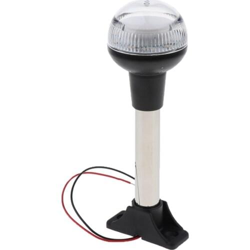 Heavy Duty Marine 360 Degree Led White 12V 16inch Signal Light Daytime Light for Sailing Boat Shipping