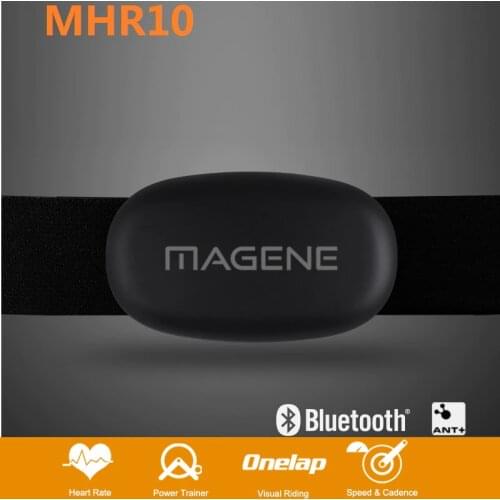 Bike Computer Magene Heart Rate Sensor With Chest Strap ANT Bluetooth MHR10 Sensor Compatibility Garmin-Bryton-Igps -suunto