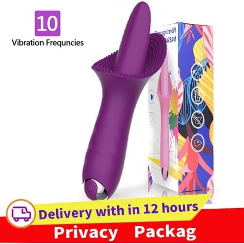 G spot Vibrator Clitoral Tongue Vibrator Sex Toy for Women & Couples Magnetic Rechargeable Breast Nipple Stimulator Masturbator