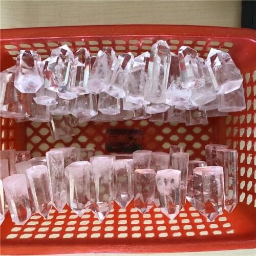 1kg Natural Clear Quartz Crystal Point Wands Tower Wholesale Price Healing Decoration TOP QUALITY Natural stones minerals