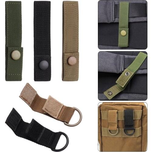 1pc Military Ribbon Webbing Buckle Key Hook Clip Water Bottle Holder Tactical Climbing Carabiner Belt Backpack Hanger Hook