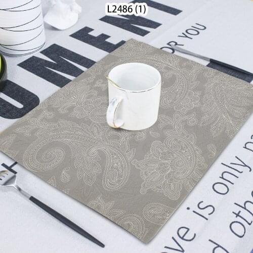 1 Piece Of Pattern Road Plant Printing Napkin Cloth Home Decoration Table Mat Cloth Tea Towel Coaster 42*32 Servilletas Tela