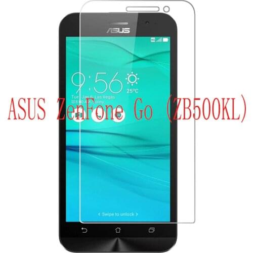 2PCS NEW Screen Protector phone For ASUS ZenFone Go ZB500KL phone Tempered Glass SmartPhone Film Protective Screen Cover