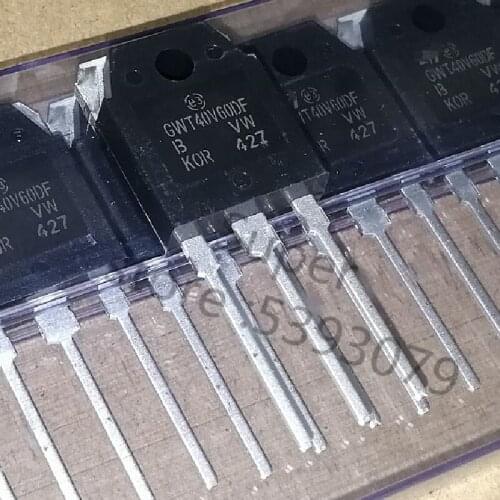 5 pcs/lote MOSFET IGBT STGW40V60DF GW40V60DF 40A600V TO-3P Transistor original100% nuevo