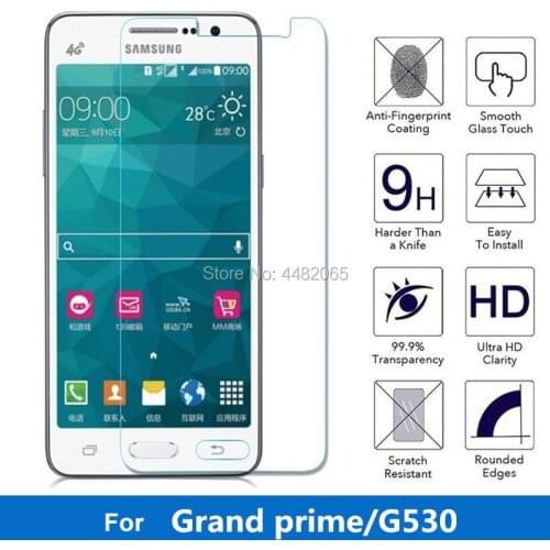 9H 0.3mm Tempered Glass for Samsung Galaxy Grand Prime Screen Protector G530 G5308 G530W Protective Screen Film phone case Guard