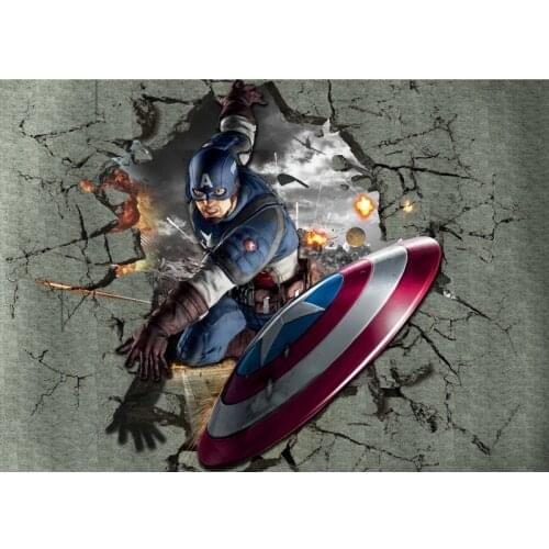 Diamond Painting Marvel Poster Anime Movie Captain America Wall Art Poster Anime Character Superhero Embroidery Cross Stitch Kit