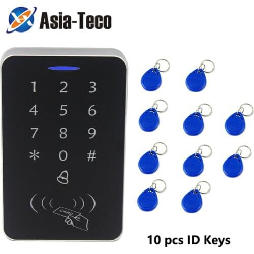 Standalone smart door access control RFID 125KHZ Access Control Keypad digital panel Card Reader Door Lock System 1000 user