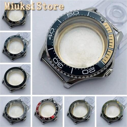 Bliger 41mm sterile watch case sapphire glass fit ETA 2836 Miyota 8205 8215 821A DG2813/3804 Seagull 1612 movement