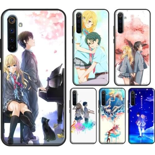 Your Lie In April Case For OnePlus 9 Pro 8 Pro Nord 8T 9R Cover For Realme 8 Pro C3 C11 C15 C21 Q3 6 7 Pro