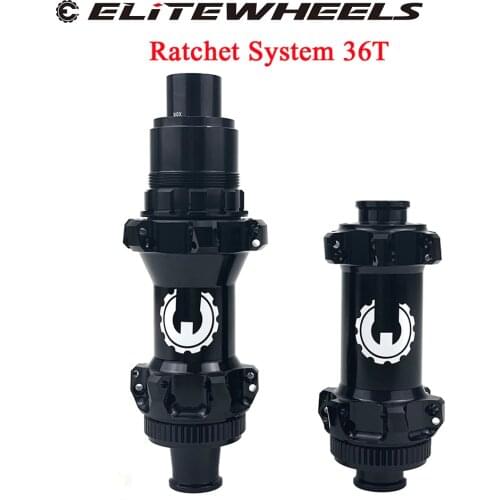 ELITEWHEELS RD13 Ratchet System 36T Road Disc Hub Front 12*100mm Rear12*142mm Shimano Freebody For Road Disc Bike Wheelset