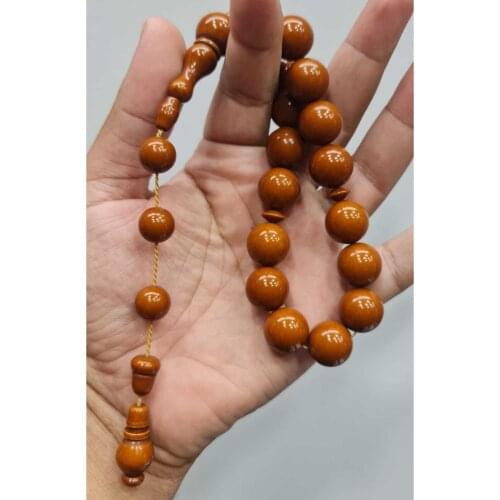 Islamic Tasbih Muslim Rosary Beads 33 Prayer Rosary For Men Bracelet For Men Accessory amber oltu amber stone Handmade Turkey