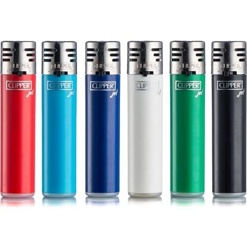 CLIPPER Flint Torch Pipe Gas Lighter Grinding Wheel Free Fire Lighter Butane Refillable Gas Cigarette Cigar Smoking Accessories