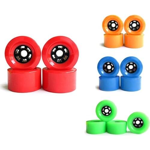 Skateboard Wheels 78A PU Big Shock Absorption 90X52mm Longboard Tire Motor DIY Skate Accessories