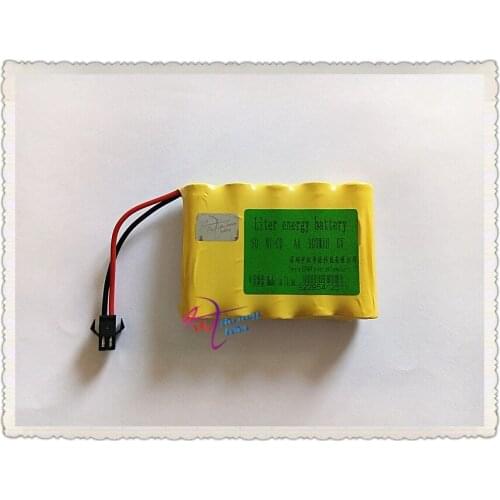 Liter energy battery 6V 900mAh Ni-Cd AA Rechargeable Battery for toys Model Car w/Connector 5SB