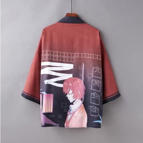 Fashion Autumn 2020 New Coat Japanese Retro Kimono Cardigan Kimono Haori For Woman Man Loose Student Sleeve Outer Garment