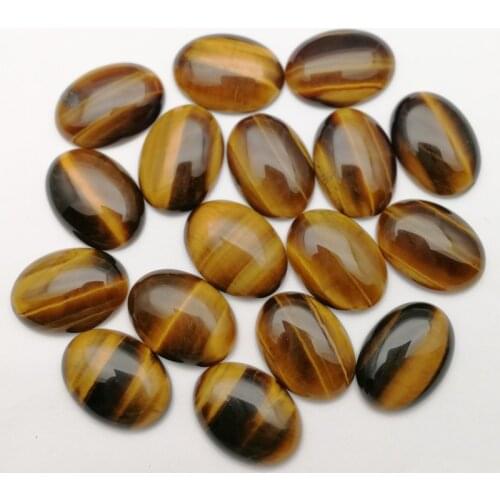 Fashion natural tiger eye stone beads charms 25*18mm Oval CAB CABOCHON teardrop beads no hole Free shipping Wholesale 20pcs/lot