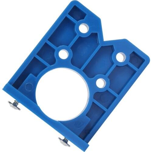 35mm Door Cabinet Guide Locator Strong Toughness Electric Hinge Hole Drilling Jig Conceal Portable Hole Opener Tool